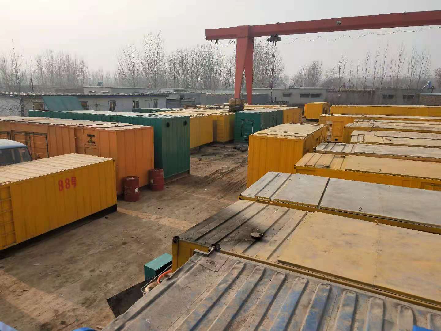 五峰租赁发电机-灰尘、风沙对柴油发电机组造成哪些不良影响？